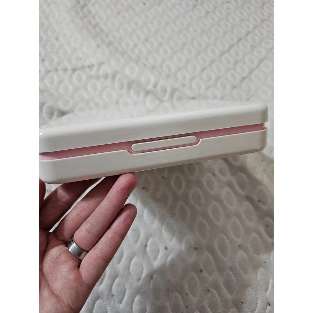 VINTAGE RARE CANDIES CORDLESS TRAVEL MIRROR WITH ORGANIZER y2k  tested works